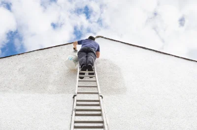 Peinture extérieure à Aresches — façades et ravalement